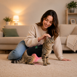 Ceinture de luminothérapie à lumière rouge pour chats et chiens